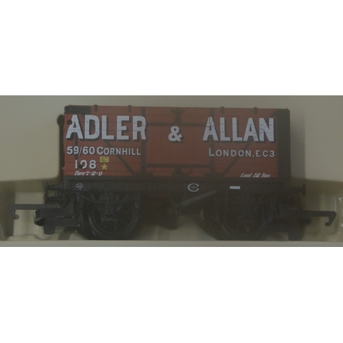 1055 - Hornby R6212A End Tipping Wagon 'Adler & Allan' No 108. Mint in box.