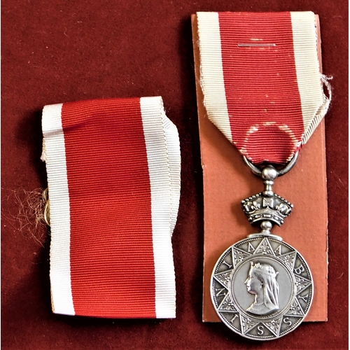 4 - British Abyssinian War Medal to Cpl P. Coleman. 3rd Dragoon Guards, with original and replacement ri... 