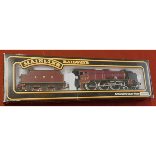 655 - Mainline Railways Parallel Boiler Scot LMSR Crimson 'Old Contemptibles Cat No. 37092. Mint in box.