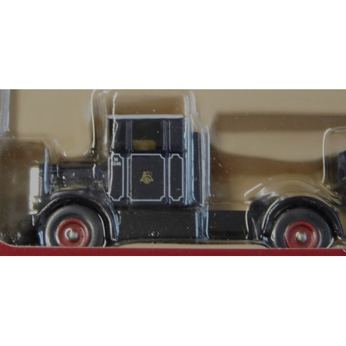 665 - Trackside DG 112002 Scammell Tractor With Artic Low Loader and Glass Load - BRS. Mint in box.