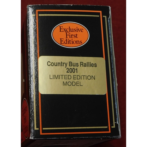 672 - Gilbow EFE Country Bus Rallies 2001 Limited Edition Model. Mint in box.