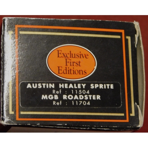 674 - Gilbow EFE Austin Healey Sprite 11504, MGB Roadster 11704. Mint in box.
