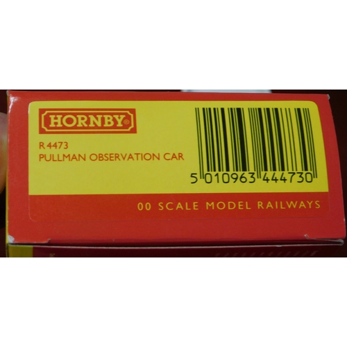 696 - Hornby R4473 Pullman Observation Car. Mint in box.