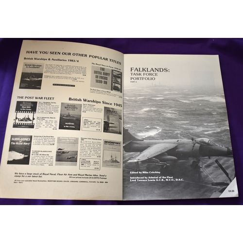 178 - Falklands Task Force Portfolio part 2 by Mike Critchley. An excellent guide to the Falklands War, so... 