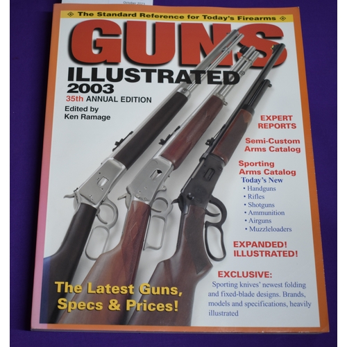 360 - Guns - Illustrated 2003, paperback catalogue, spine and binding intact, Editor - Ken Ramage. Good co... 