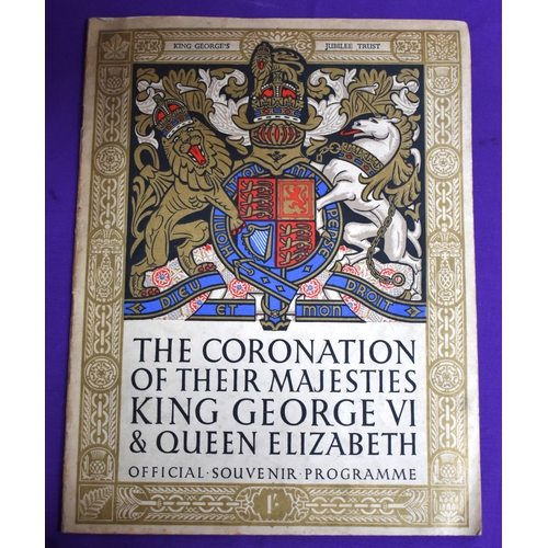 499 - Book- The Coronation of King George VI & Queen Elizabeth May 12th 1937, very good condition