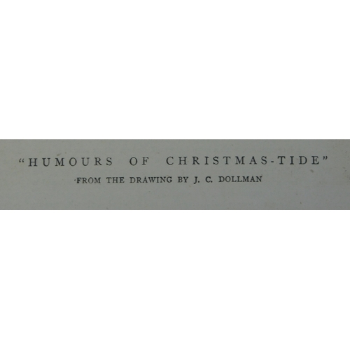 510 - 1883 Graphic Christmas Number - colour print 'Humours of Christmas Tide by J.C.Dollman 12
