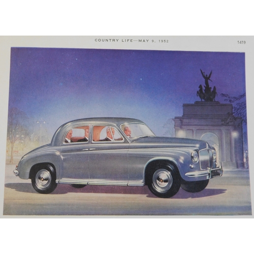 519 - Rover Seventy-Five 1952 - Full page advertisement ' One of Britain's Fine Cars' 9
