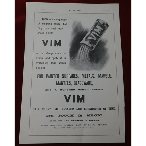 623 - Vim - 1904 (July 27) - Full page black and white advertisement, ' It's Touch is Magic' 10