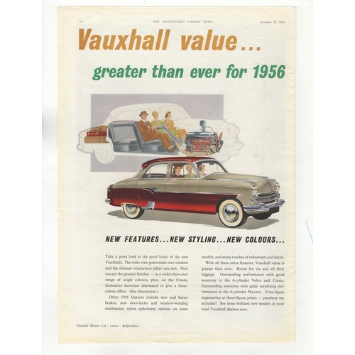 649 - Vauxhall Motors 1955-Colour advertisement-Cresta New Features, New Styley New Colour-10