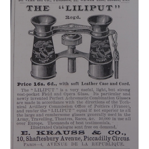 690 - Fry's Cocoa 1891 - Full page black and white advertisement - Fry's Pure Concentrated Cocoa, iconic a... 