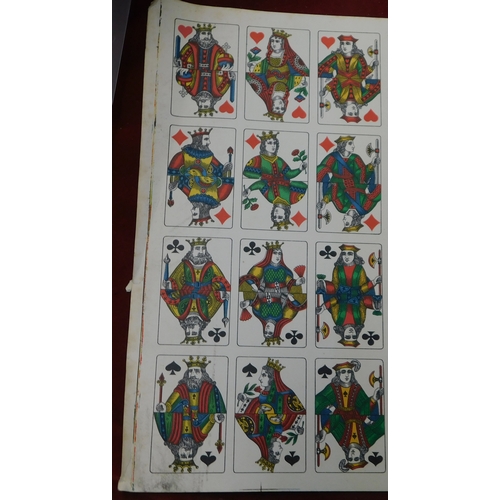 1 - Playing Cards, Edoardo Pignalosa-Napoli 1940s (uncut playing cards) very good condition