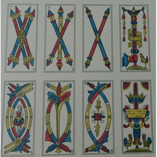 13 - Playing Cards, Edoardo Pignalosa-Napoli 1940s (uncut playing cards) very good condition