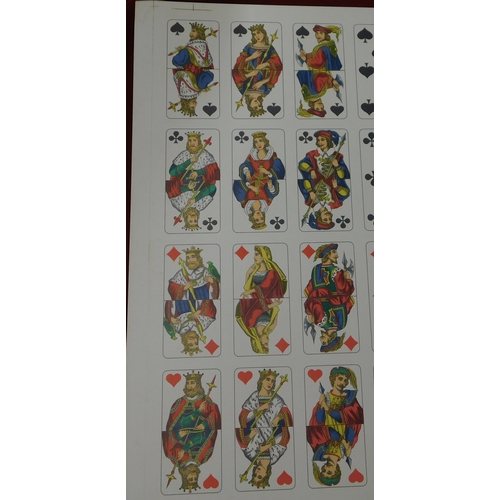 14 - Playing Cards, Edoardo Pignalosa-Napoli 1940s (uncut playing cards) very good condition