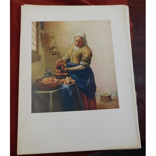 143 - Prints of Landscape and portraits, quality batch. Measurements 37cm x 28cm good condition (13)