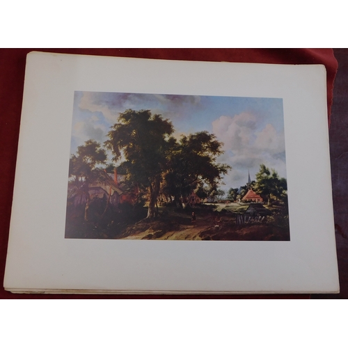 143 - Prints of Landscape and portraits, quality batch. Measurements 37cm x 28cm good condition (13)