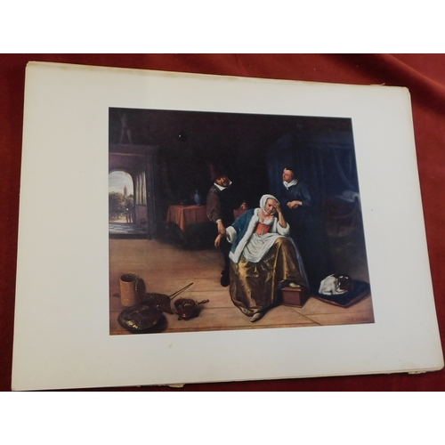 143 - Prints of Landscape and portraits, quality batch. Measurements 37cm x 28cm good condition (13)