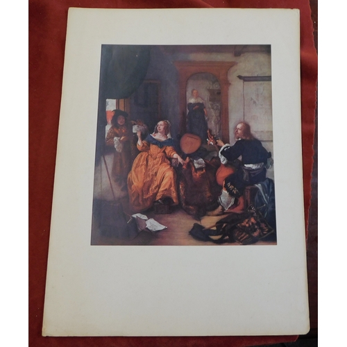 143 - Prints of Landscape and portraits, quality batch. Measurements 37cm x 28cm good condition (13)