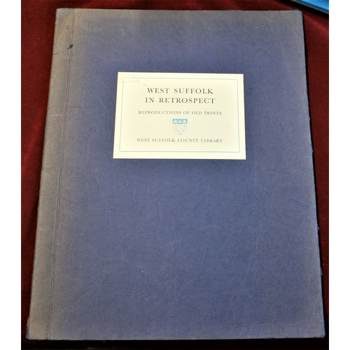 150 - West Suffolk in Retrospect, Reproduction brochure of old prints by West Suffolk County Library