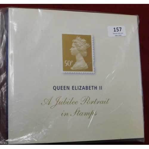 157 - Queen Elizabeth II - A Jubilee portrait, in stamps, Fayesweetm, The British Library