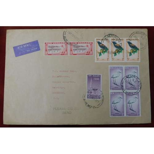 184 - Commonwealth cover in a small, includes Foreign and Great Britain 1960s sets. (Qty)