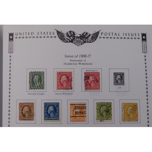 190 - USA 1851-1987 - A very fine used collection in Minkus All American Stamp Album, used early ranges, P... 