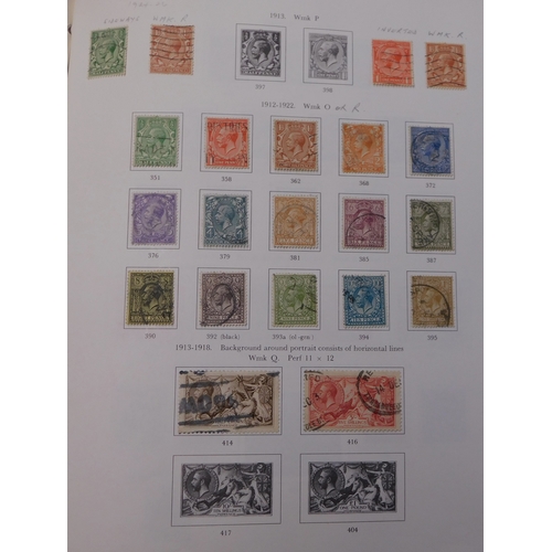 191 - Great Britain 1902-1998 - A good collection in a Stanley Gibbons album, mint and fine used, with KGV... 