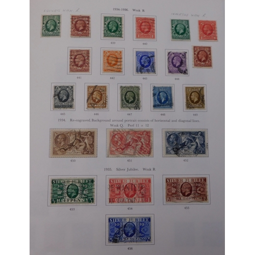 191 - Great Britain 1902-1998 - A good collection in a Stanley Gibbons album, mint and fine used, with KGV... 