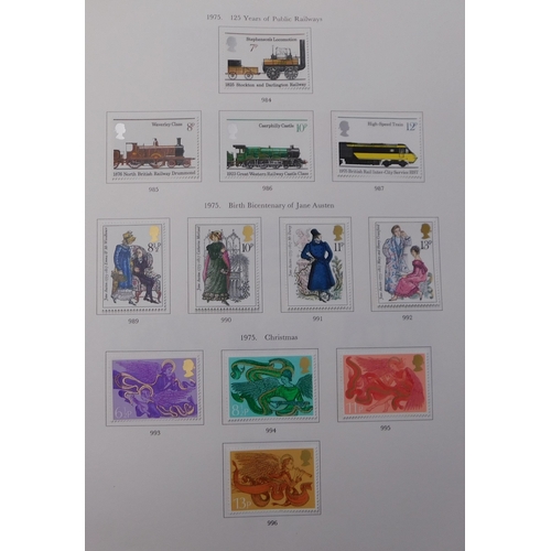 191 - Great Britain 1902-1998 - A good collection in a Stanley Gibbons album, mint and fine used, with KGV... 