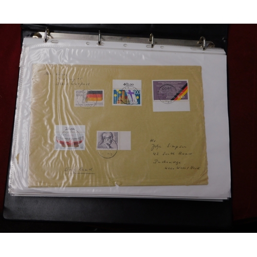 211 - Germany 1990-97 42 philatelic posted from Wulfrath to UK