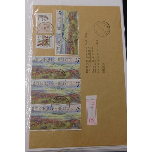 211 - Germany 1990-97 42 philatelic posted from Wulfrath to UK