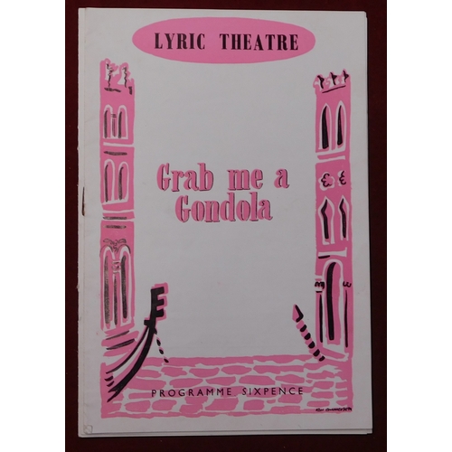 35 - Programmes Theatre - Duke of York, Lyric Theatre, 1956, good condition