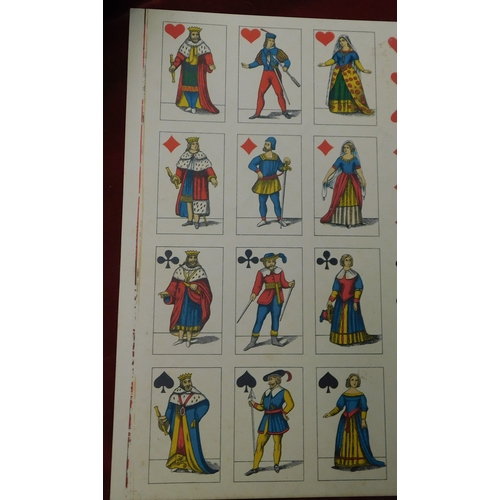 4 - Playing Cards, Edoardo Pignalosa-Napoli 1940s (uncut playing cards) very good condition