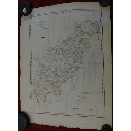 53 - A Map of Northamptonshire Engraved from an actual survey with improvements