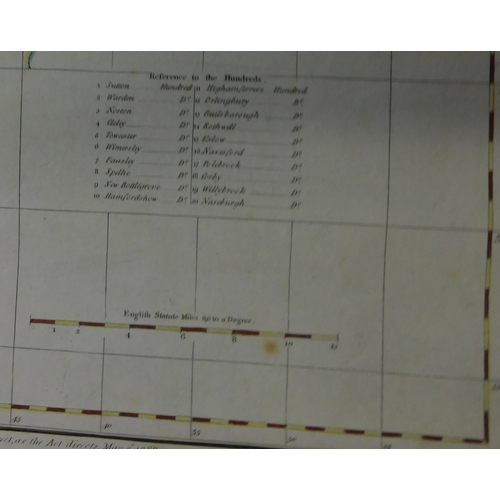 53 - A Map of Northamptonshire Engraved from an actual survey with improvements