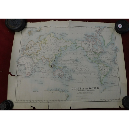 54 - Chart of the World on Mercator's projection