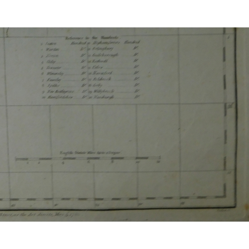 55 - Second Map of  Northamptonshire Engraved from an actual survey with improvements