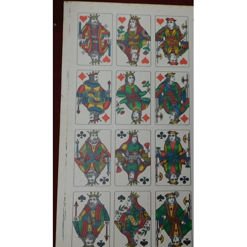 6 - Playing Cards, Edoardo Pignalosa-Napoli 1940s (uncut playing cards) very good condition