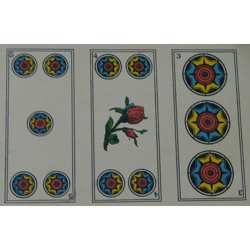 9 - Playing Cards, Edoardo Pignalosa-Napoli 1940s (uncut playing cards) very good condition