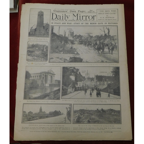 72 - Daily Mirror Newspapers July 1927, (2) November 1934 - Wedding of Duke of Kent and his bride & Briti... 