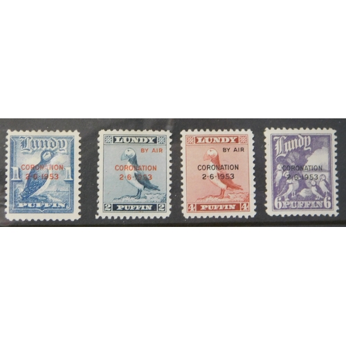 Great Britain offshore Islands Lundy 1953-1981 collection of 36 ...