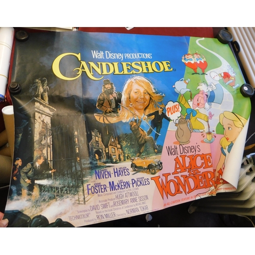 626 - Disney - 'Candleshoe'- Starring David Niven, Jodie Foster 1978 production, measurements 100cm x 76cm... 