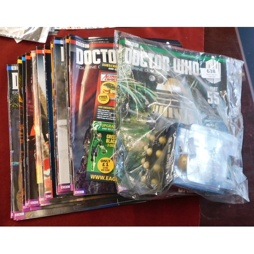 638 - Magazines - 'Dr Who' (31) magazines, issue 55 with Dalek boxed, excellent condition