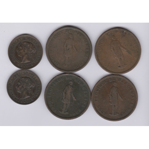 52 - Canada 1886 10 cents, KM3, fine