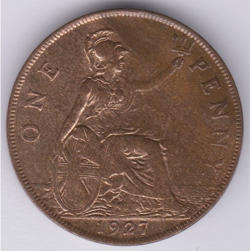 105 - Great Britain 1927 George V Penny, AEF