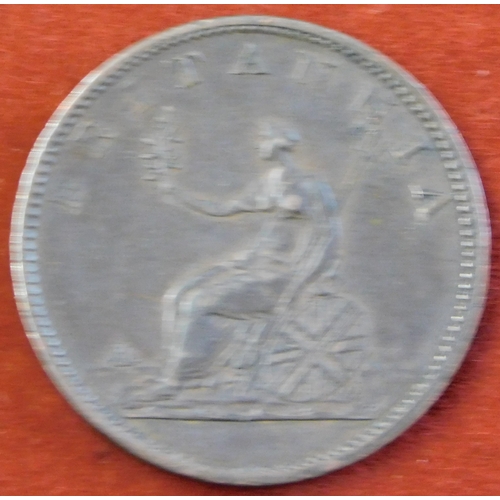 119 - Great Britain Halfpence - early mixed batch with William, George II, George III and later 1807 and 1... 