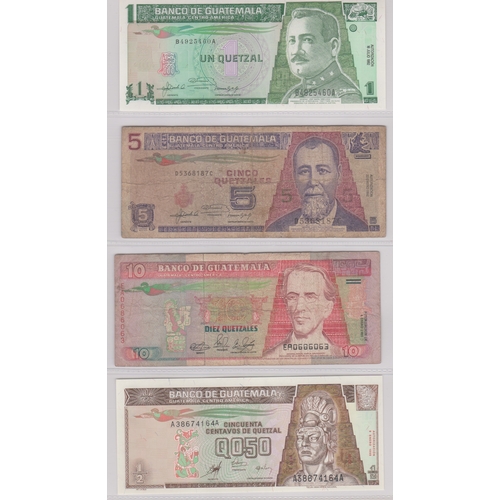 200 - Guatemala - A range from P51 to P98 small lot, mixed condition (9)