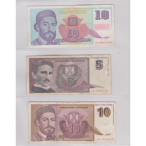 218 - Yugoslavia 1939-2001 - Good collection many later AUNC (87) with 1963, 5000 Dinara P76