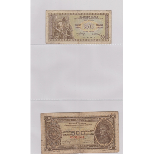 218 - Yugoslavia 1939-2001 - Good collection many later AUNC (87) with 1963, 5000 Dinara P76