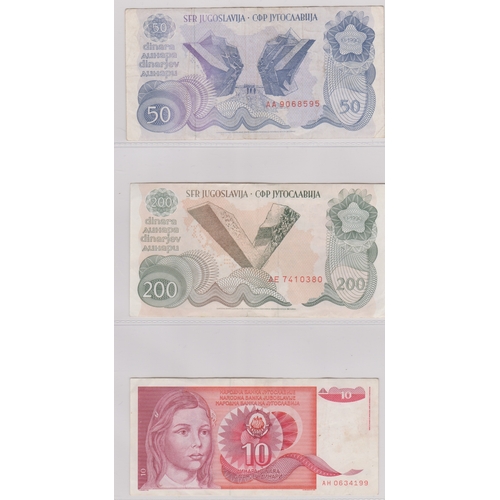 218 - Yugoslavia 1939-2001 - Good collection many later AUNC (87) with 1963, 5000 Dinara P76